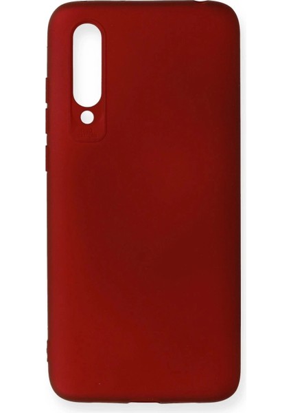 Xiaomi Mi 9 Lite Kılıf First Silikon - Bordo