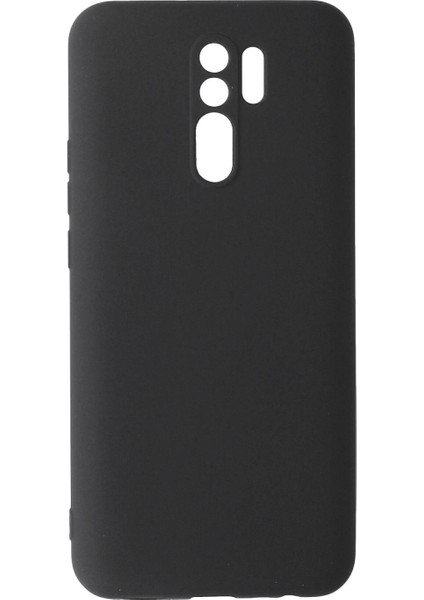 Xiaomi Redmi 9 Kılıf Nano Içi Kadife Silikon - Gri