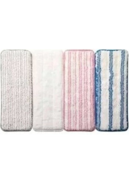 Tablet Mop Yedek Bezi 4'lü Tek Ebat Çok Amaçlı Kullanım için Pratik