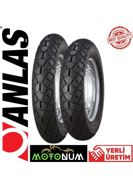 Arora Alfa 50 Ön Arka Lastik Takım Anlas Irc MB 79 2025 Üretim Yerli Üretim MN0090