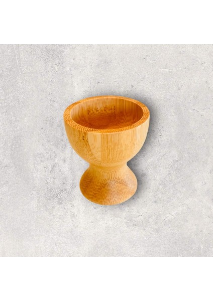 Bambu Yumurtalık, Şık Kahverengi Tasarım, Doğal ve Kullanışlı Mutfak Aksesuarı