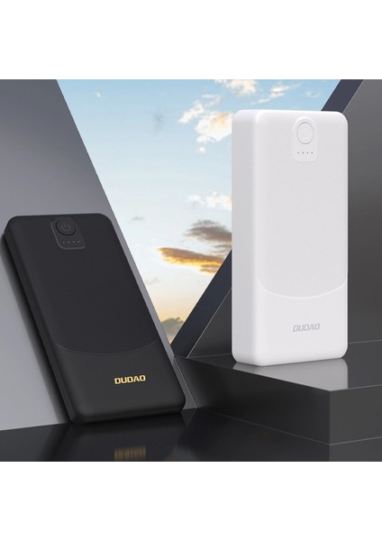 10.000 Mah Powerbank Siyah Beyaz – Hızlı Şarj, Şık Tasarım modelleri