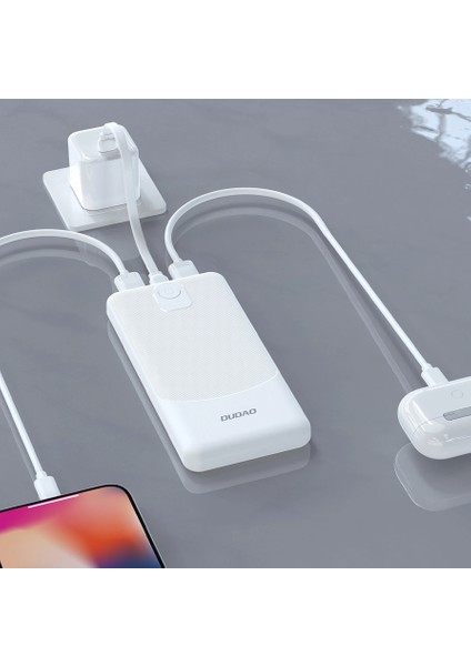 10.000 Mah Powerbank Siyah Beyaz – Hızlı Şarj, Şık Tasarım fırsatları