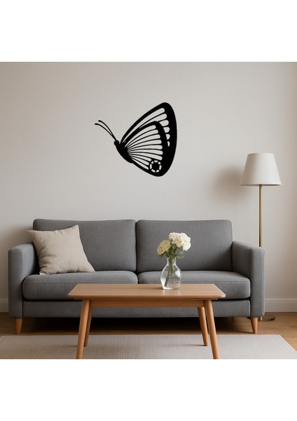 Renkli Kelebek Mdf Dekoratif Tablo - TOA5297-9419 fırsatları