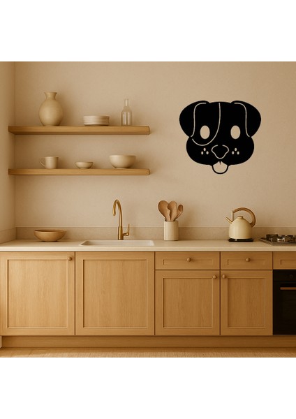 Köpek Yüzü Emoji Dekoratif Tablo - TOA6164-7478 fiyatları