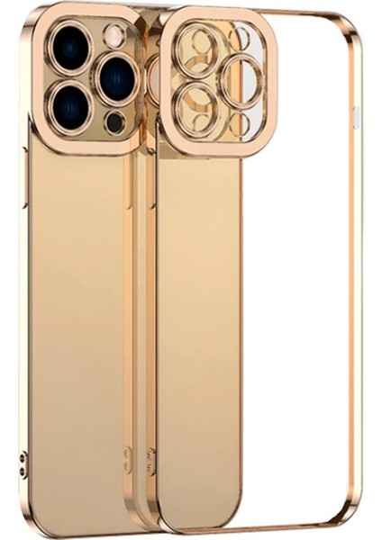 Ally Fashion Series iPhone 11 Pro Kılıf Renkli Kenar Lazer Çerçeveli Silikon KILIF-(1903) fiyatları