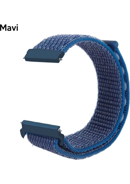 Ally 20MM Huawei Watch Galaxy Watch Classic Kayış Kordon Nylon LOOP-(1903) fırsatları