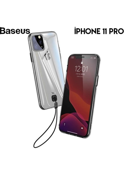 Baseus Transparent Key Iphone 11PRO 5.8inch Şeffaf Silikon KILIF-(1903) fiyatları