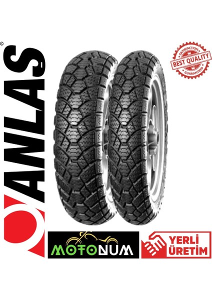 Kuba Bevely 125 Ön Arka Lastik Takım Anlas Sc 500 Winter Grip 2 2025 Üretim Yerli Üretim MN0079