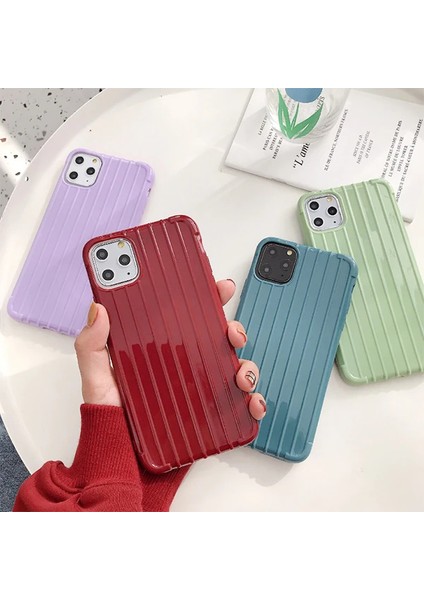 Ally Iphone 11 Pro 5.8 Inch Trunk Lines Ince Soft Silikon KILIF-(1903) modelleri