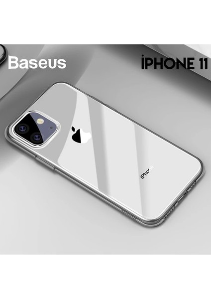 Baseus Simplicity Series iPhone 11 6.1inch Şeffaf Gel Silikon KILIF-(1903)