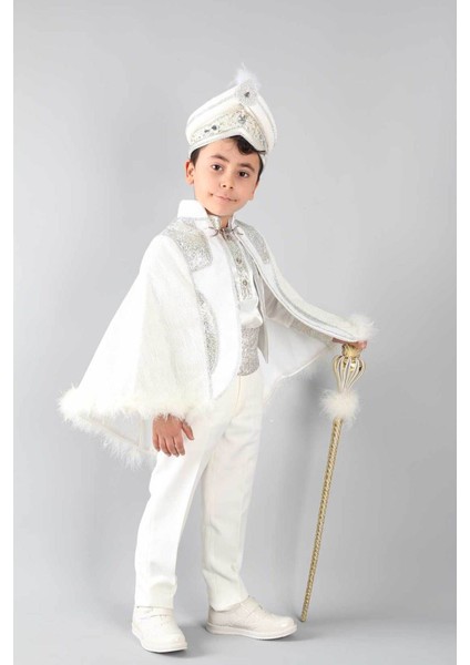 Taşlı Krem Bakır Pelerinli Çocuk Sünnet Takımı, Şık ve Rahat Tasarım fiyatları