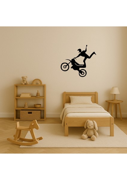 Vintage Tarzda Mdf Motosiklet Duvar Tablosu - TOA1802-1471 modelleri