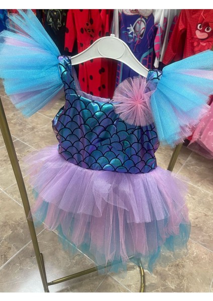 Renkli Deniz Kızı Kostümü, Eğlenceli ve Şık Çocuk Kostüm Seçeneği fiyatları