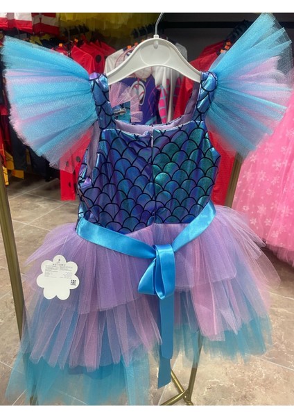 Renkli Deniz Kızı Kostümü, Eğlenceli ve Şık Çocuk Kostüm Seçeneği modelleri