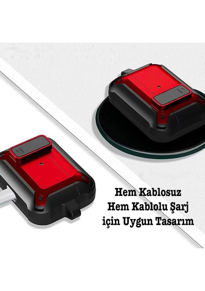 Ally Shockproof Darbe Emici Airpods Pro Kulaklık KILIFI-(1903) indirimleri