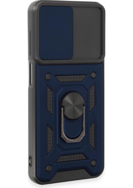 Samsung Galaxy M14 5g Kılıf Pars Lens Yüzüklü Silikon - Lacivert fiyatları