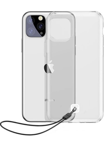 Baseus Transparent Key Iphone 11PRO 5.8inch Şeffaf Silikon KILIF-(1903) modelleri