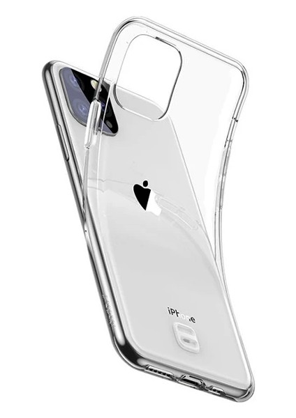 Baseus Transparent Key Iphone 11PRO 5.8inch Şeffaf Silikon KILIF-(1903)