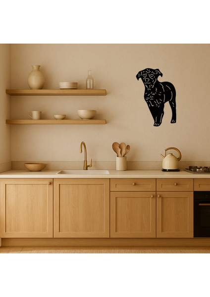 Sevimli Küçük Köpek Mdf Duvar Tablosu - TOA3809-1976 fiyatları