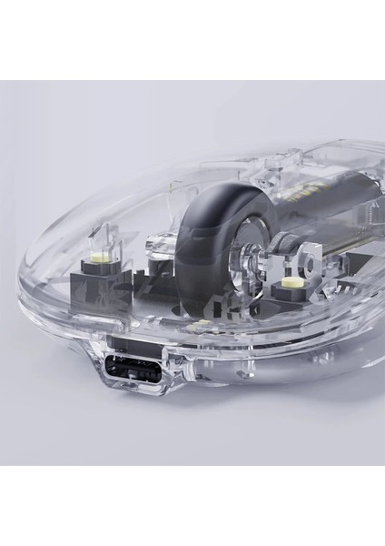 Inphic X5 Kablosuz Fare Şarj Edilebilir Sessiz Kullanım 2.4g Transparan USB MOUSE-(1903) fırsatları