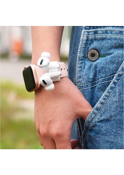 Ally 5 In 1 Airpods Pro Kulaklık Kılıfı ve Kulaklık Koruma Çantası Full SET-(1903) fırsatları