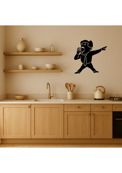 Bağıran Adam Mdf Sanat Tablosu - TOA8682-4371 fiyatları