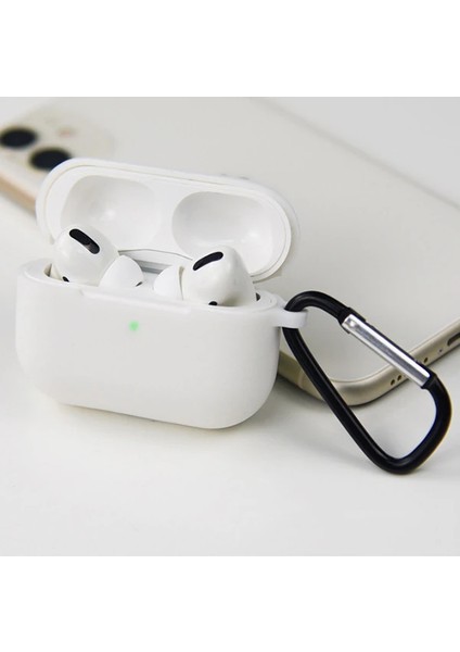 Ally Apple Airpods Pro Ince Slim Silikon KILIF+ANAHTARLIK-(1903) indirimleri