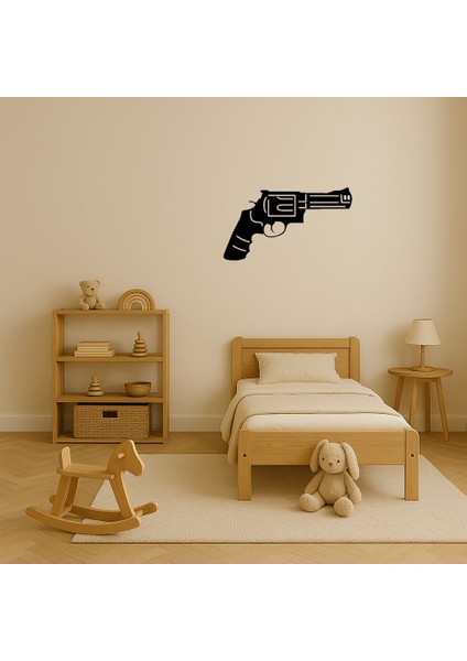 Dekoratif Polis Revolver Tablo - TOA2727-3451 modelleri