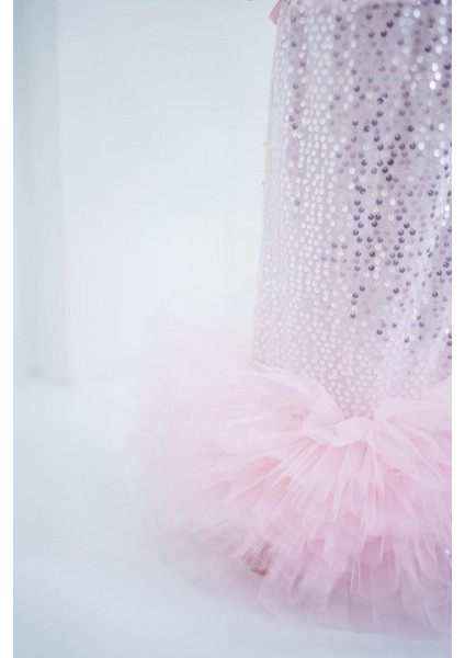 Pembe ve Çok Renkli Payet Detaylı 3'lü Set, Şık ve Göz Alıcı Kombinasyonlar Için Ideal indirimleri