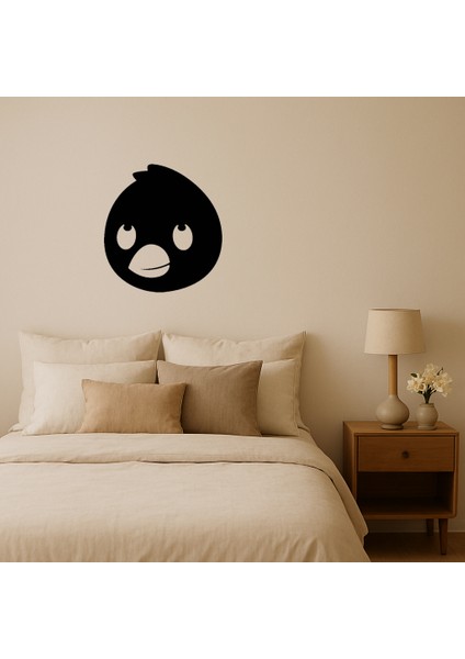 Civciv Motifli Dekoratif Mdf Tablo - TOA1514-9884