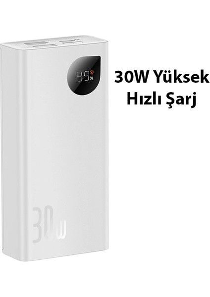 Baseus Adaman2 Digital Display 10000MAH 30W Powerbank Taşınabilir Şarj Cihazı Vooc EDITION-(1903) indirimleri