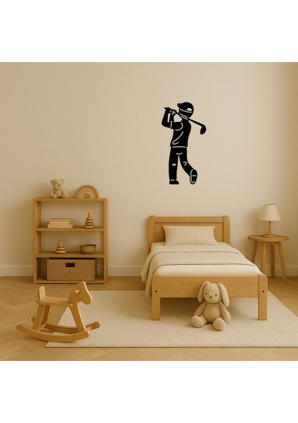Golfçü Figürlü Mdf Dekoratif Tablo - TOA7222-7989 modelleri
