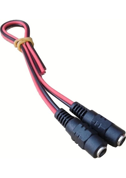 2.1 Dişi LED Birleştirme Kablosu 15CM Adaptör Jack Fişi ve Kamera Kablosu (5 Adet) fiyatları