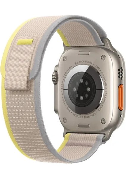 Ally Apple Watch 7-8 45MM 6-5-4 44MM Watch Ultra 49MM Field Loop Kayış Kordon 3-2-1 42MM-(1903)