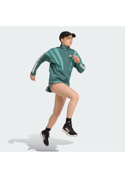 Kadın Yeşil ADIZERO A JKT W HZ3694 modelleri