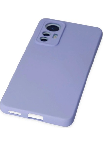 Xiaomi Mi 12 Lite Kılıf Nano Içi Kadife Silikon - Lila indirimleri