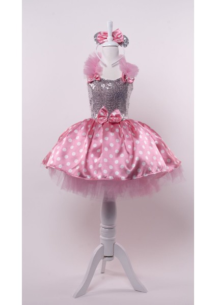 Sevimli Minnie Mouse Pembe Kostüm, Çocuklar Için Mükemmel Seçim
