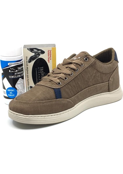 Ortopedik Tabanlı Yazlık Erkek Keten Rahat Spor Ayakkabı Bakım Setli Dikişli Taban fiyatları