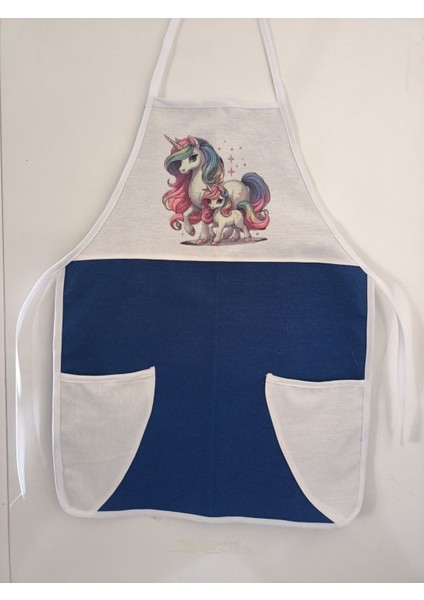 Çocuklar Için Renkli ve Rahat Boyama Etkinliği Önlüğü, Mavi Renk Seçeneği fiyatları