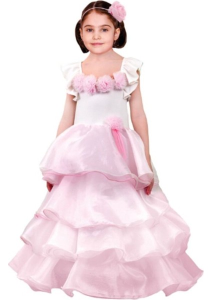 Kız Çocuk Pembe Abiye Elbise ve Prenses Kostüm, Şık ve Renkli Seçenekler