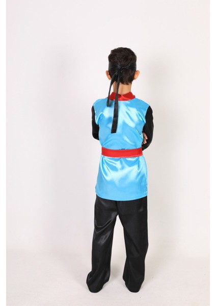 Çocuklar Için Siyah Ninja Samuray Kostümü, Eğlenceli ve Şık Tasarım fırsatları