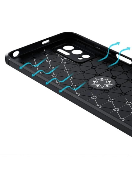 Xiaomi Redmi Note 10 5g Kılıf Range Yüzüklü Silikon - Siyah-Gold modelleri