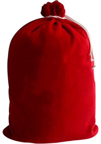 Kış Temalı Kırmızı Polar Çuval, Noel Baba Sevgi ve Sıcaklık Hissi