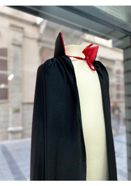 Erkek Çocuk Siyah Pelerin, Cadılar Bayramı ve Halloween Için 3-16 Yaş Uygun fiyatları