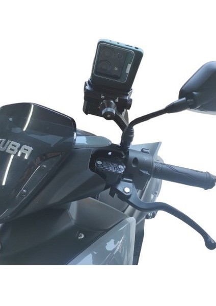 Motosiklet Telefon Tutucu Ayna Dibi Bağlantılı fiyatları