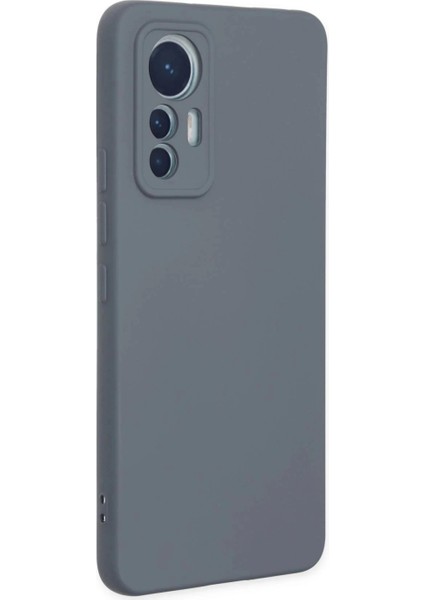 Xiaomi Mi 12 Lite Kılıf Nano Içi Kadife Silikon - Gri fiyatları