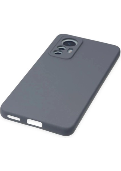 Xiaomi Mi 12 Lite Kılıf Nano Içi Kadife Silikon - Gri indirimleri