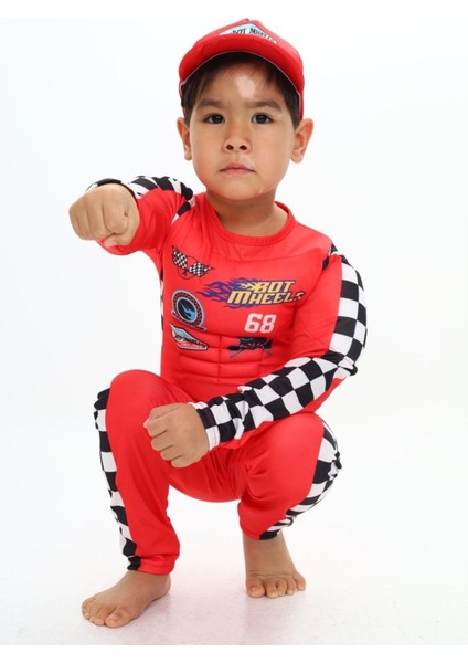 Kırmızı Yarışçı Kostümü, Şık ve Eğlenceli Seçeneğiniz! modelleri