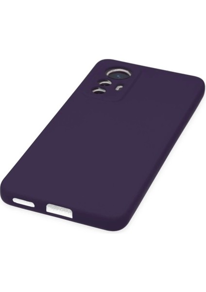 Xiaomi Mi 12 Lite Kılıf Nano Içi Kadife Silikon - Mor indirimleri